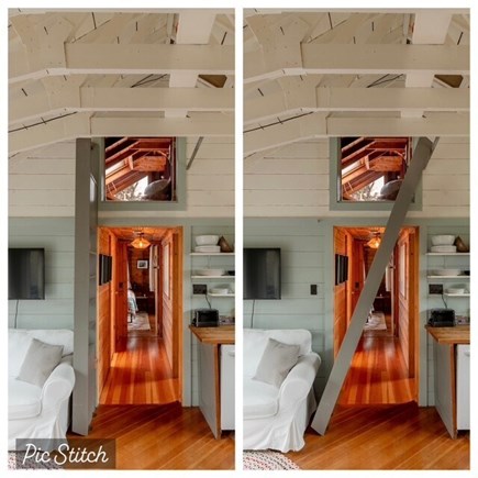 Eastham Cape Cod vacation rental - Kids will love the cozy loft with the drop of a ladder.