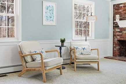 Dennis Cape Cod vacation rental - Extra seating area in living room