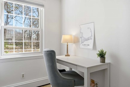Dennis Cape Cod vacation rental - Simple desk setup prefect for working