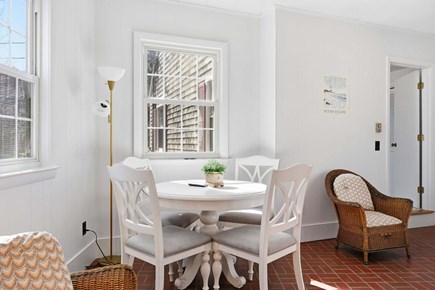 Dennis Cape Cod vacation rental - Cozy seating area prefect for a card game.