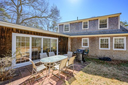 Dennis Cape Cod vacation rental - Back patio with grill