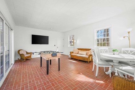 Dennis Cape Cod vacation rental - Family room with foosball table