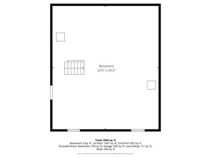 Dennis Cape Cod vacation rental - Basement floor plan