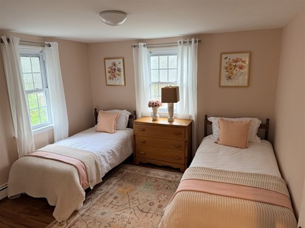 Eastham, Salt Pond Seashore Cape Cod vacation rental - Cheerful upstairs bedroom with two twin beds for kids.