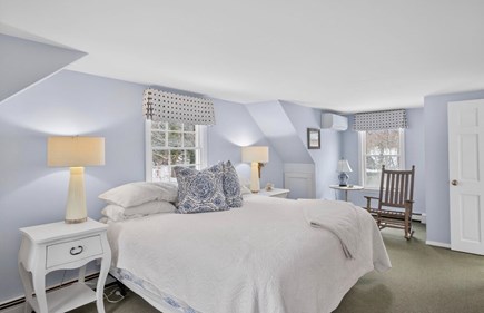 East Orleans  Cape Cod vacation rental - Inviting upstairs King bedroom with Cape style with ensuite