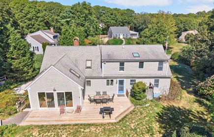 East Orleans  Cape Cod vacation rental - Back exterior with deck and private yard