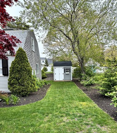 Harwich Port Cape Cod vacation rental - Side Yard