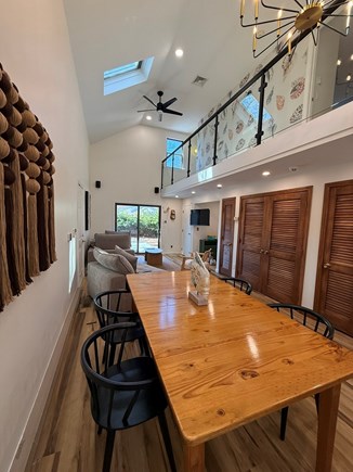 Falmouth Cape Cod vacation rental - Large dinning table with 2 additional leaves & additional chair