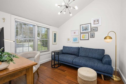 Cotuit Cape Cod vacation rental - Den located to the left of living room