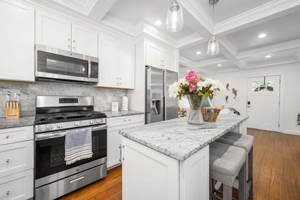 Cotuit Cape Cod vacation rental - Kitchen with stainless appliances