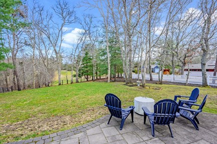 Cotuit Cape Cod vacation rental - Firepit with view of the golf course