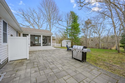 Cotuit Cape Cod vacation rental - Gas grill on back patio