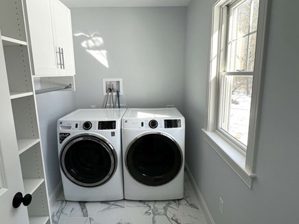 Brewster Cape Cod vacation rental - Laundry (a top for folding has been added since photo taken).
