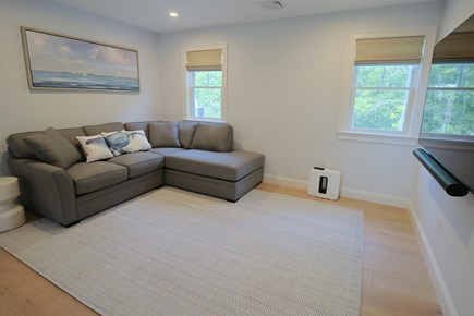 Brewster Cape Cod vacation rental - 2nd floor family room nestled between 2 BRs and overlooking LR.