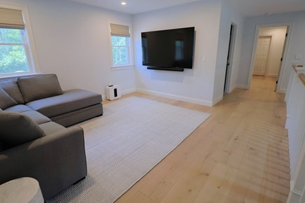 Brewster Cape Cod vacation rental - Sitting Room towards bunk room and bath