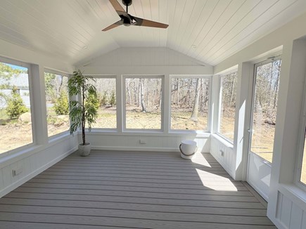 Brewster Cape Cod vacation rental - Beautiful seasonal sun room to be furnished<br/>