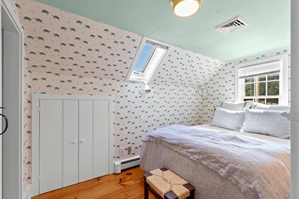 Eastham Cape Cod vacation rental - Cozy bedroom adds warmth, charm, and restful comfort upstairs