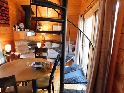 Wellfleet Cape Cod vacation rental - Spiral staircase