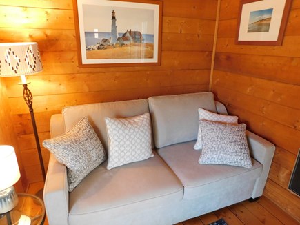 Wellfleet Cape Cod vacation rental - Comfy couch