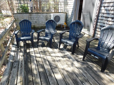 Wellfleet Cape Cod vacation rental - Four chairs