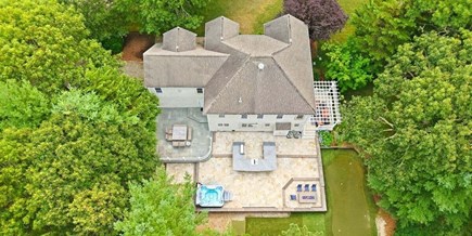 Mashpee Cape Cod vacation rental - Private back yard