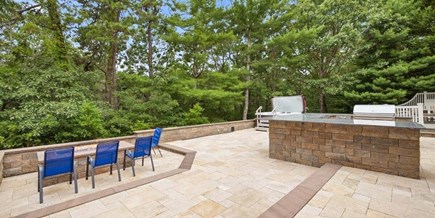 Mashpee Cape Cod vacation rental - Great outdoor space with speaker system