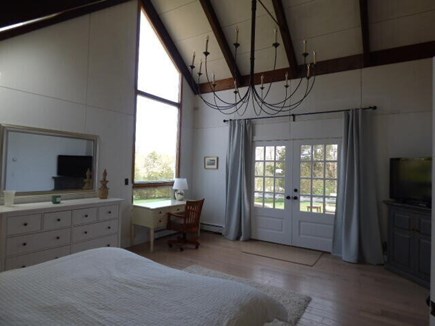 Brewster Cape Cod vacation rental - Soaring Ceilings and French Doors Leading to Patio