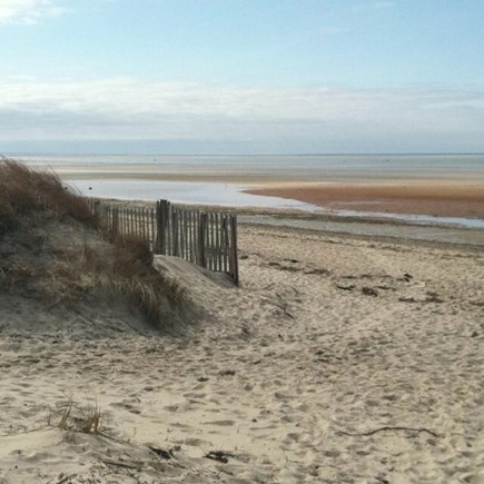 Brewster Cape Cod vacation rental - Linnel Landing beach is a mile away