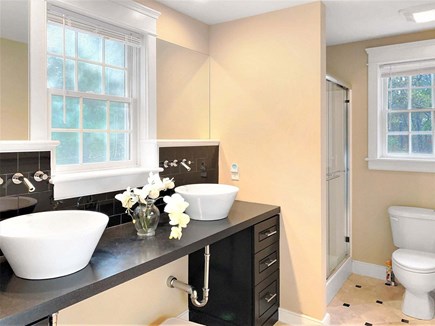 East Harwich Cape Cod vacation rental - Full bathroom on the 1st floor with a shower