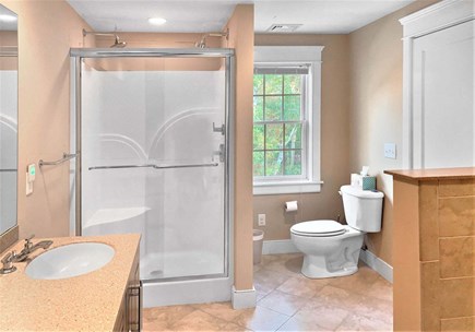 East Harwich Cape Cod vacation rental - Full bath on the second floor has a double vanity and shower