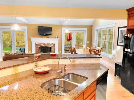 East Harwich Cape Cod vacation rental - View from kitchen to dining area