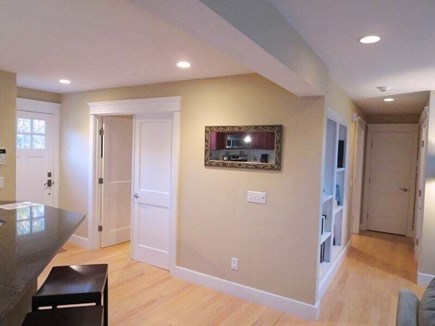 East Harwich Cape Cod vacation rental - Hallway to 1st floor bedroom and bathroom