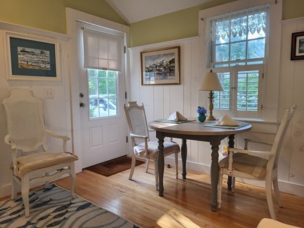 West Hyannisport Cape Cod vacation rental - Dining Area in back Living Room