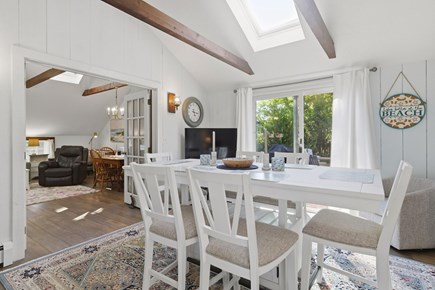 Mid-Cape - Yarmouth Cape Cod vacation rental - Bright, light and open, sliders to backyard.