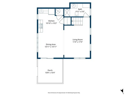 Sandwich Cape Cod vacation rental - Floor plan