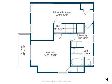 Sandwich Cape Cod vacation rental - Floor plan