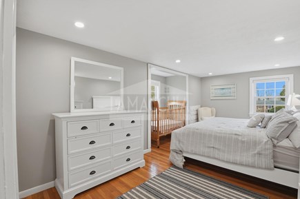 Falmouth Cape Cod vacation rental - King bedroom with crib