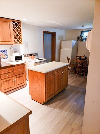 Wellfleet Cape Cod vacation rental - Lower Level Kitchen (Stove is not connected)