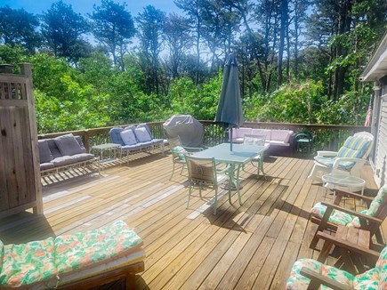 Wellfleet Cape Cod vacation rental - Large Deck with Outdoor Shower