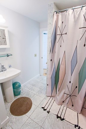Truro Cape Cod vacation rental - Bathroom on Main Level - Shower