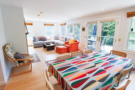 Truro Cape Cod vacation rental - Dining and Living - Main Level