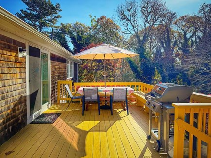 Harwich Port Cape Cod vacation rental - Sun all day. Grill at the ready. Total privacy.