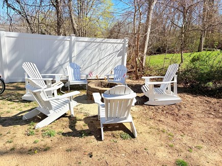 Hyannis Cape Cod vacation rental - S'mores by the fire at night