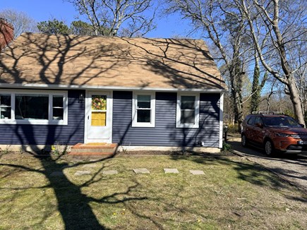 Hyannis Cape Cod vacation rental - Front exterior of house with parking for 3 cars
