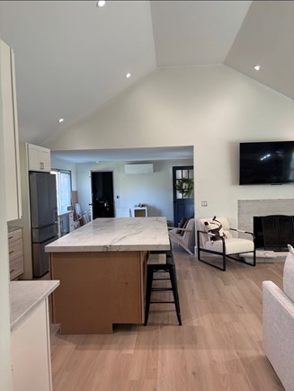 Yarmouthport Cape Cod vacation rental - Open layout with kitchen and great room connecting!