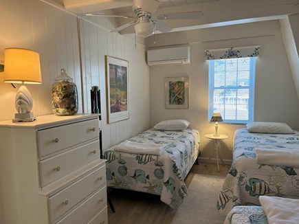 Hyannis Cape Cod vacation rental - Upstairs bedroom with twin beds.