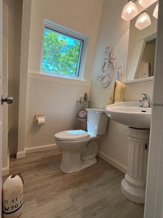 Hyannis Cape Cod vacation rental - Upstairs bathroom with shower.