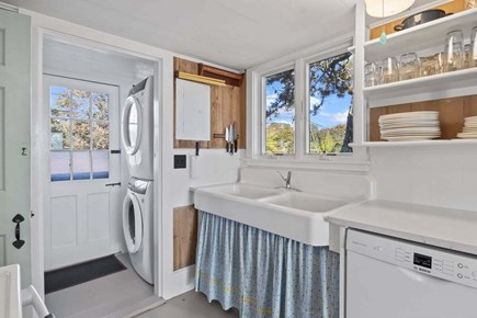 Orleans Cape Cod vacation rental - View of the kitchen featuring the washer/dryer