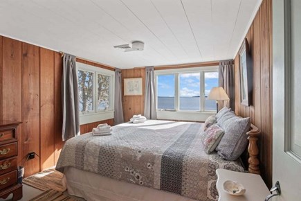 Orleans Cape Cod vacation rental - Second floor bedroom with a King bed and views of the water