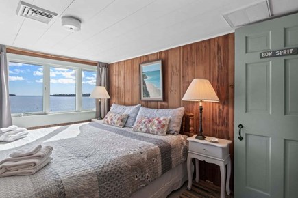 Orleans Cape Cod vacation rental - Second floor bedroom with a King bed and views of the water